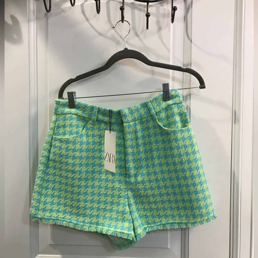 Zara NWT Skort Tweed Size M